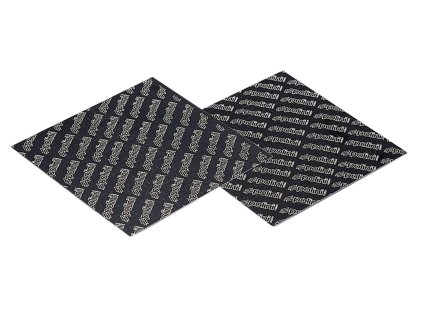 Materiál na klapky, karbon, Polini 0,40mm 110x100mm - univerzální (bílá)