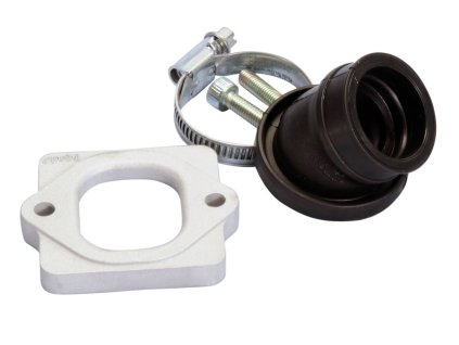 Příruba sání Polini 360 24/28,5mm, Piaggio s 19mm CP Evolution, 19mm PHBG Evolution karburátory