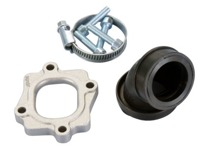 Příruba sání Polini 360 30/31mm, Minarelli horizontal s 26-28mm Mikuni karburátorem