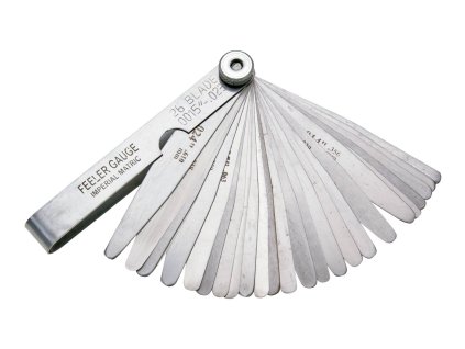 Spárové měrky Silverline 26 ks (0.051-0.635mm)