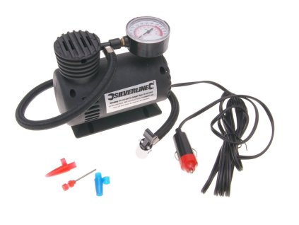 Mini kompresor Silverline 12V/DC