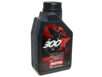 MOT104125 - Olej Motul 4T 15W50 300V Factory Line Road Racing 1L