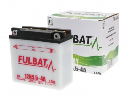 FB550530 - Baterie Fulbat 12N5.5-4A, včetně kyseliny