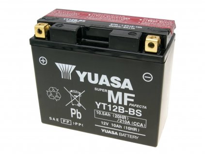 Baterie Yuasa YT12B-BS bezúdržbová
