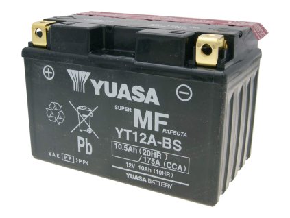 Baterie Yuasa YT12A-BS bezúdržbová