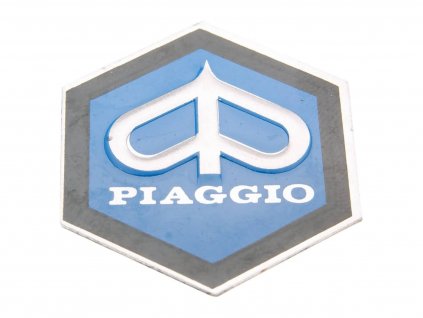 36365 - Znak Piaggio 31x36mm k nalepení, Vespa PK50, PK80 82-88