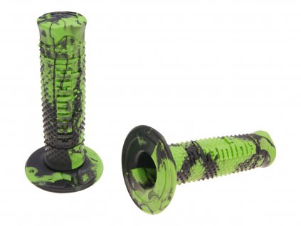 37015 - Gripy Domino A260 off-road snake černo - zelené