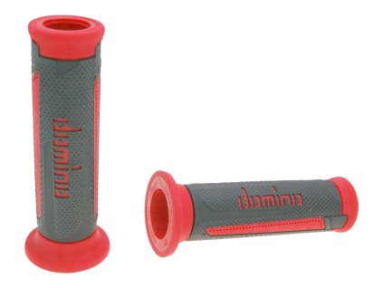 Gripy Domino A350 on-road šedo - červené, otevřené