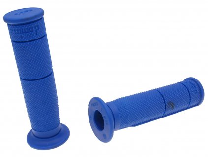 37202 - Gripy gumové Domino quad, ATV plyn na páčku 22/22mm - modré