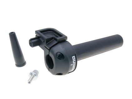 Ovladač plynu, rychlopal Domino 3.6°/ 74mm černá, univerzální