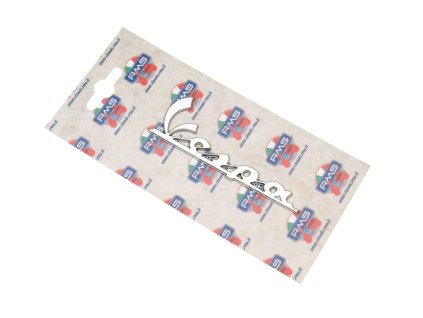 Nápis "Vespa", 10cm, Vespa GT, LX, LXV, S, GTS, GTV, Sprint, PX