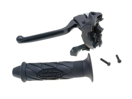 Objímka spojkové páčky se sytičem a gripem, Derbi GPR 50, MH Racing RX 50, RYZ, Peugeot XR6, XPS, Rieju RS2, RS3