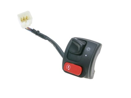 Přepínač světel pravý s tlačítkem startéru, MBK Booster NG, Yamaha BWs NG, Jog R, Slider