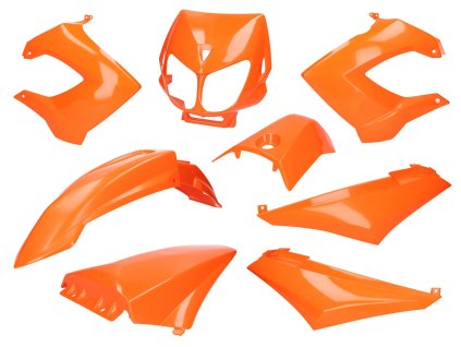 Sada plastů, oranžová, Derbi Senda R, SM X-Treme, SM DRD