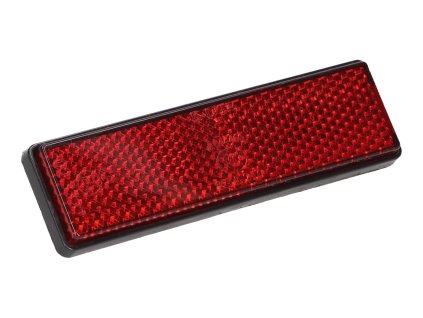 252801 odrazka 94x28mm cervena m5 sroubovaci