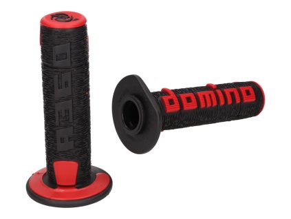 Gripy Domino A360 off-road černo - červené