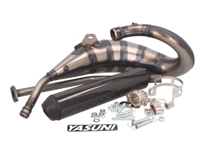 Výfuk Yasuni Cross HM MAX karbon, Aprilia RX, SX, Derbi R, SM, Gilera RCR, SMT