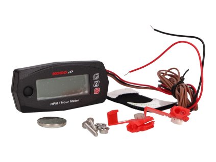 Otáčkoměr s motohodinami Koso Mini 4