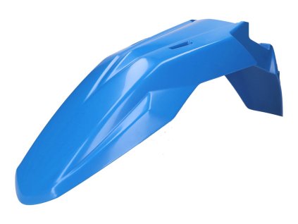 Přední blatník OEM modrá, Aprilia RX, SX, Derbi Senda, Gilera RCR, SMT 50 Euro4 2018-