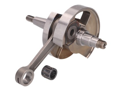 255051 klikovy hridel polini for race advanced vespa 50 special pk ape 50 s 19mm kuzelem