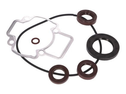 Sada těsnění motoru OEM, Derbi, Piaggio, Vespa 50cc 2T AC