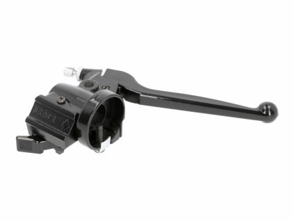 Objímka řidítek s páčkou a ovládáním sytiče, Simson S51, S53, S70, S83, SR50, SR80