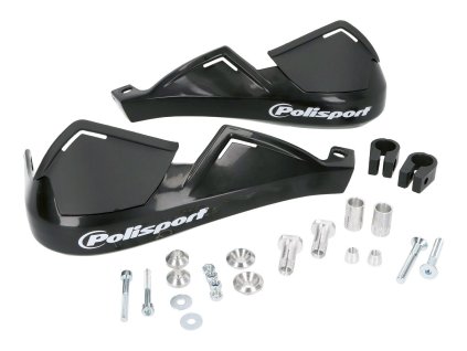 Kryty páček Polisport Evolution Integral černá, 22mm řidítka