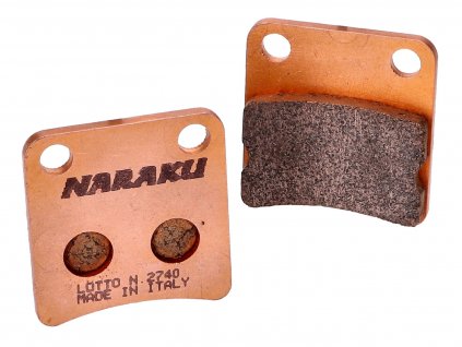 NK430.12/S - Brzdové destičky Naraku sinter, Honda Dio, Daelim Message, Cordi, Five