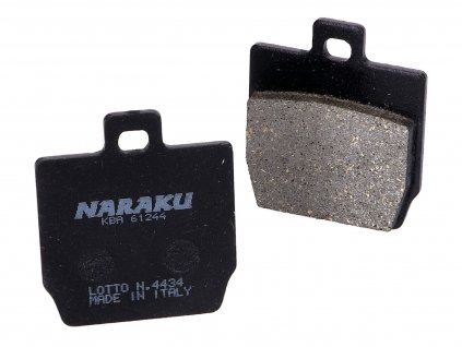 NK430.35 - Brzdové destičky Naraku organic, Yamaha Aerox, MBK Nitro (zadní)