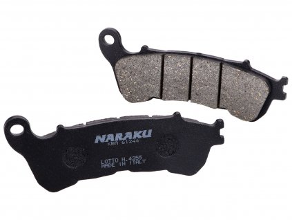 NK430.15 - Brzdové destičky Naraku organic, Honda Forza, S-Wing FES, Suzuki Burgman