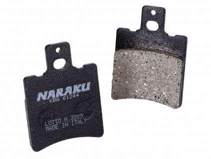 NK430.29 - Brzdové destičky Naraku organic, Yamaha, Peugeot, MBK, Aprilia, Atala