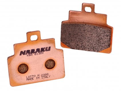 NK430.27/S - Brzdové destičky Naraku sinter, Aprilia 100-150