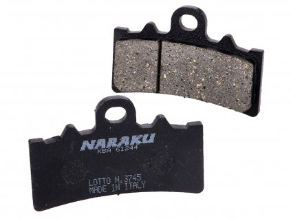 NK430.42 - Brzdové destičky Naraku organic, přední, KTM Duke, RC 125, 200, 390