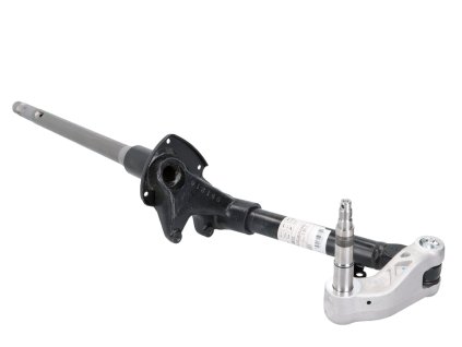 Tyč řízení OEM kompletní, Vespa GTS, GTV bez ABS (na tlumič na 1 šroub)