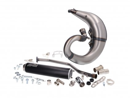 200.0411 - exhaust Polini For Race for Rieju RR, Yamaha DT 50 R (AM6)