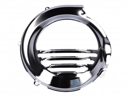 40416 - fan cover chromed for Vespa PX 125, PX 150, PX 200 78-89