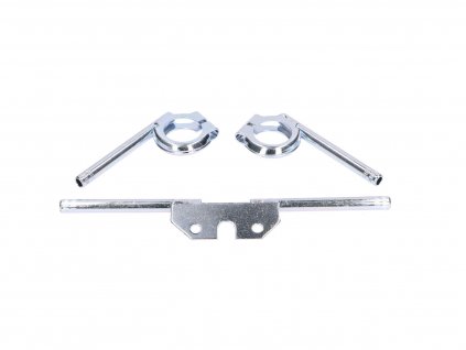 40727 - indicator light mounting bracket set front / rear zinc coated 10mm for Simson S50, S51, S70