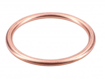 40749 - exhaust gasket copper 28x34mm for Simson S50, S51, S53, S70, S83, SR50, SR70, Schwalbe, Sperber, Spatz, Habicht, Star