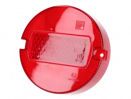 40860 - rear light lens 100mm red color for Simson S50, S51, S70, KR50, KR51, Schwalbe