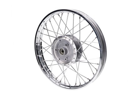 Ráfek s výpletem 1.60 x 16, chrom, Simson KR51/1, KR51/2 Schwalbe, S50, S51, S53, S70, S83, SR4-1 Spatz, SR4-2 Star, SR4-3 Sperber, SR4-4 Habicht, Duo