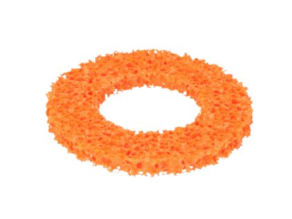 40903 - fuel filler neck foam rubber ring 120x60x10mm orange for Simson S50, S51, S70, S53, SR50