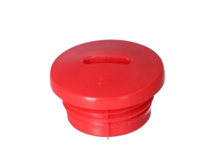 Zátka převodového oleje, červený plast, Simson S51, S53, S70, KR51/2, SR50, SR80