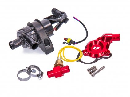 VCR-RD09.192/RE - water pump kit complete VOCA Racing red for Derbi D50B Euro3