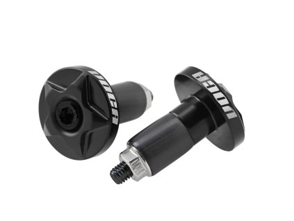 VCR-SD970/BK - handlebar caps VOCA CNC 14mm anti-vibration dampers - black