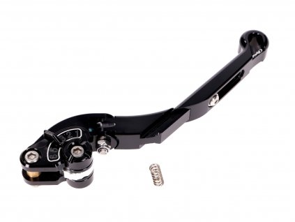 PUI19-NNN - front brake lever Puig 2.0 adjustable, extendable folding  - black