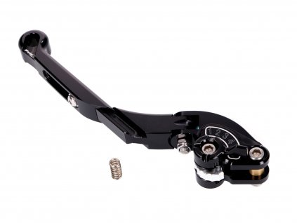 PUI29-NNN - clutch lever / rear brake lever Puig 2.0 adjustable, extendable folding  - black