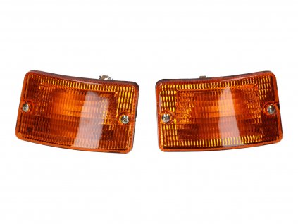 40999 - front indicator light set complete for Vespa PK 50, 125, Vespa N, Vespa V