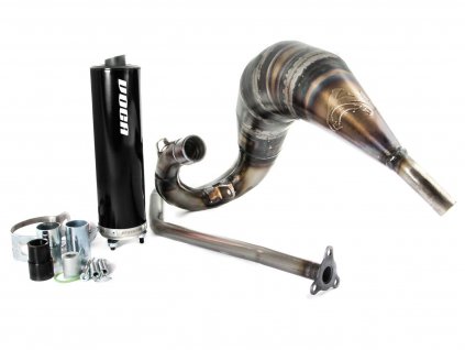 VCR-RD36185/BK - exhaust VOCA Cross Rookie 50/70cc black silencer for Rieju MRT50