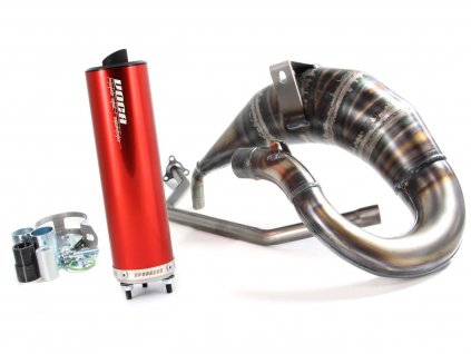 VCR-RD36188/RE - exhaust VOCA Cross Rookie 50/70cc red silencer for Rieju MRX, RR, MH Furia