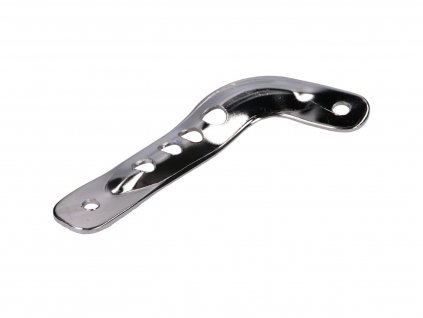 40791 - exhaust support bracket chromed short type for Simson S51E, S70E, S53E, S83E Enduro